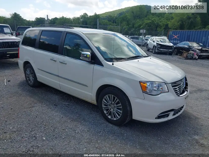 2013 Chrysler Town & Country Touring-L VIN: 2C4RC1CG1DR737538 Lot: 45493504