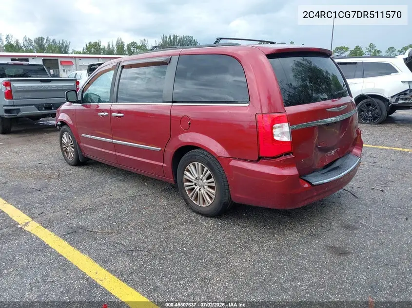 2013 Chrysler Town & Country Touring-L VIN: 2C4RC1CG7DR511570 Lot: 45507637