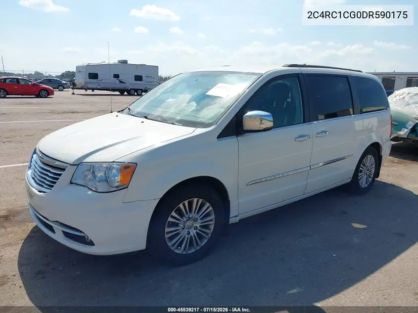 2013 Chrysler Town & Country Touring-L VIN: 2C4RC1CG0DR590175 Lot: 45539217
