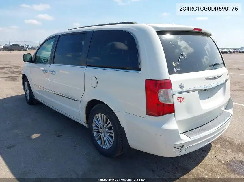2013 Chrysler Town & Country Touring-L VIN: 2C4RC1CG0DR590175 Lot: 45539217