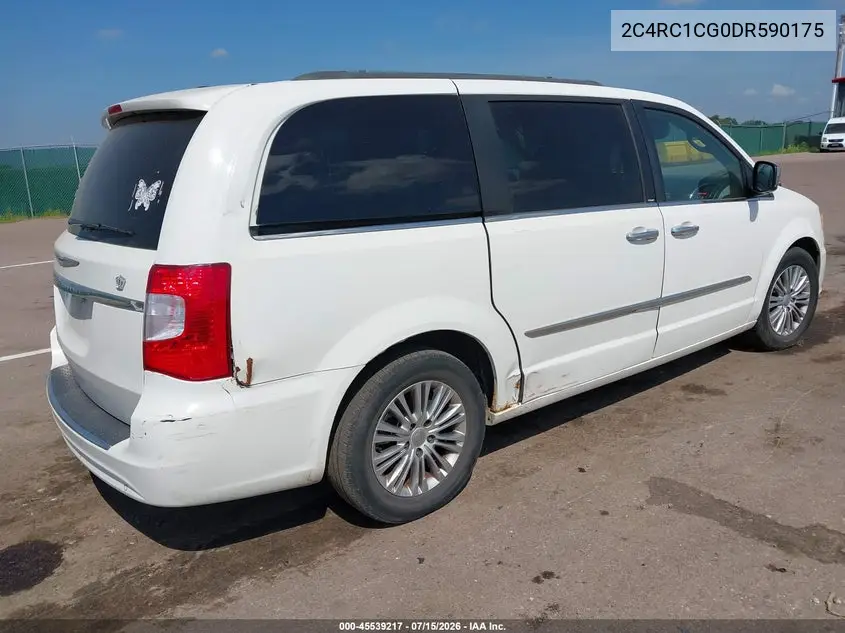 2013 Chrysler Town & Country Touring-L VIN: 2C4RC1CG0DR590175 Lot: 45539217