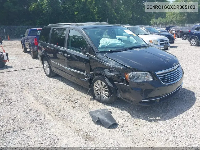 2013 Chrysler Town & Country Limited VIN: 2C4RC1GGXDR805183 Lot: 45587692