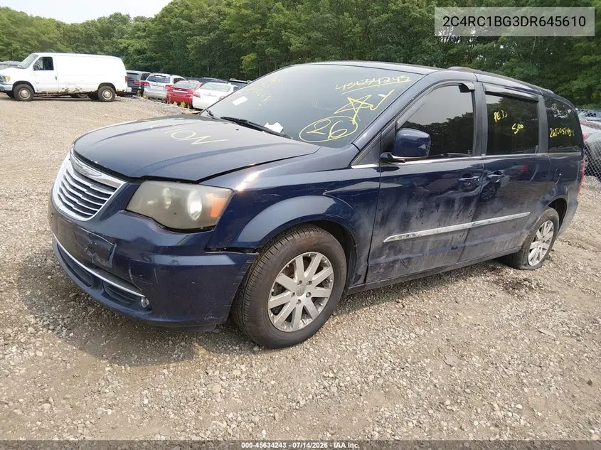 2013 Chrysler Town & Country Touring VIN: 2C4RC1BG3DR645610 Lot: 45634243