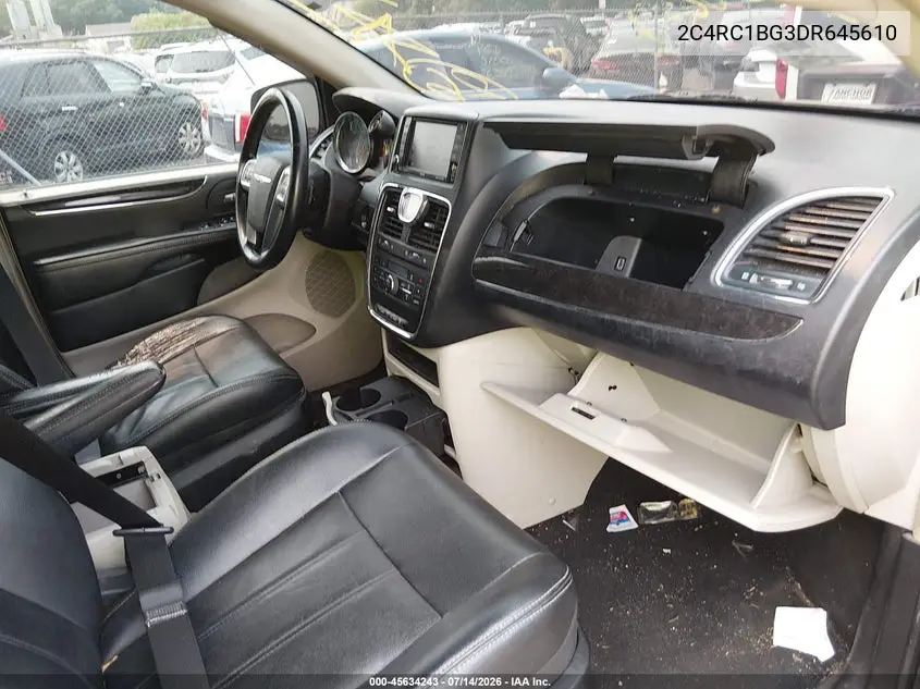 2013 Chrysler Town & Country Touring VIN: 2C4RC1BG3DR645610 Lot: 45634243