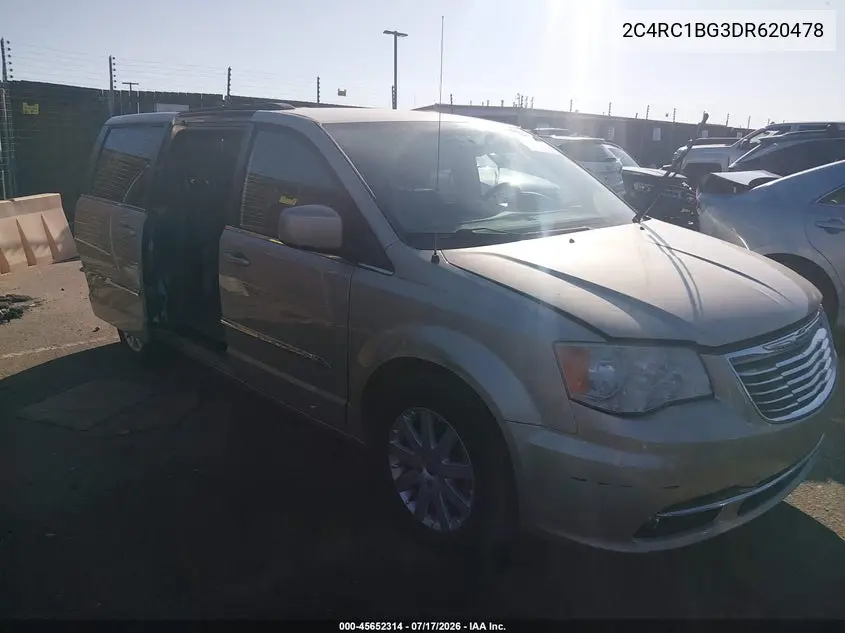 2013 Chrysler Town & Country Touring VIN: 2C4RC1BG3DR620478 Lot: 45652314