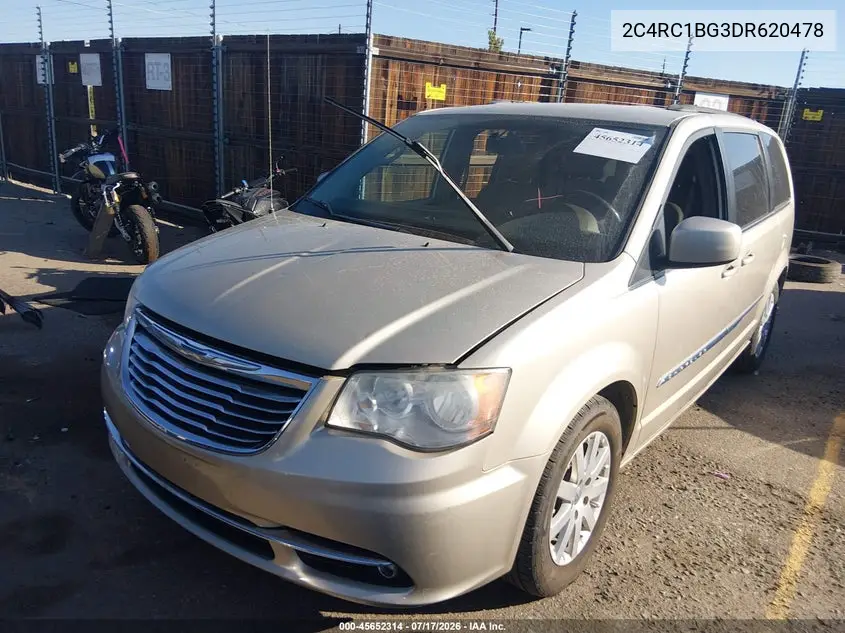 2013 Chrysler Town & Country Touring VIN: 2C4RC1BG3DR620478 Lot: 45652314
