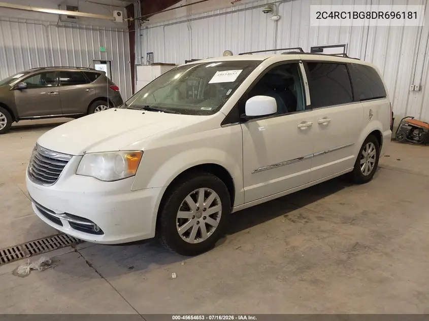 2013 Chrysler Town & Country Touring VIN: 2C4RC1BG8DR696181 Lot: 45654653
