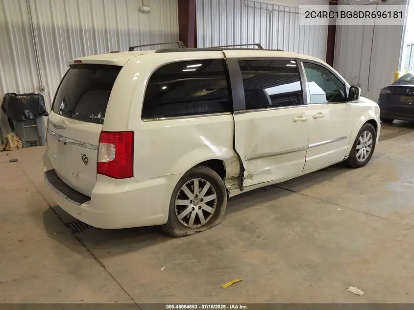 2013 Chrysler Town & Country Touring VIN: 2C4RC1BG8DR696181 Lot: 45654653