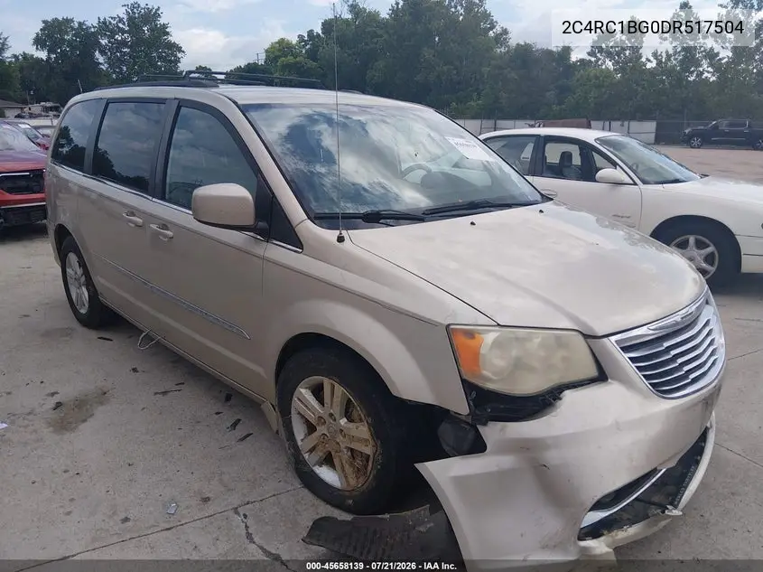 2013 Chrysler Town & Country Touring VIN: 2C4RC1BG0DR517504 Lot: 45658139