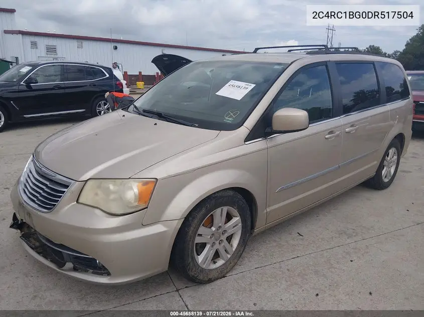 2013 Chrysler Town & Country Touring VIN: 2C4RC1BG0DR517504 Lot: 45658139