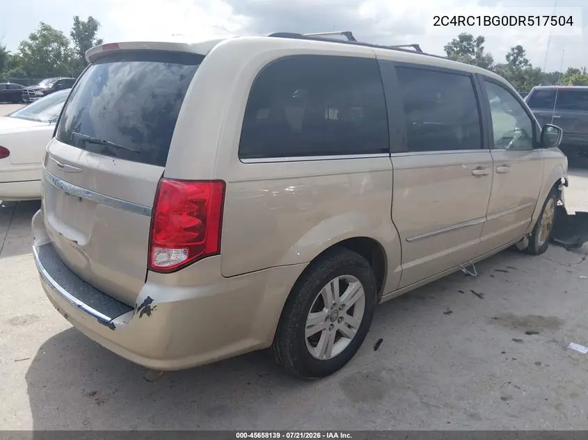 2013 Chrysler Town & Country Touring VIN: 2C4RC1BG0DR517504 Lot: 45658139
