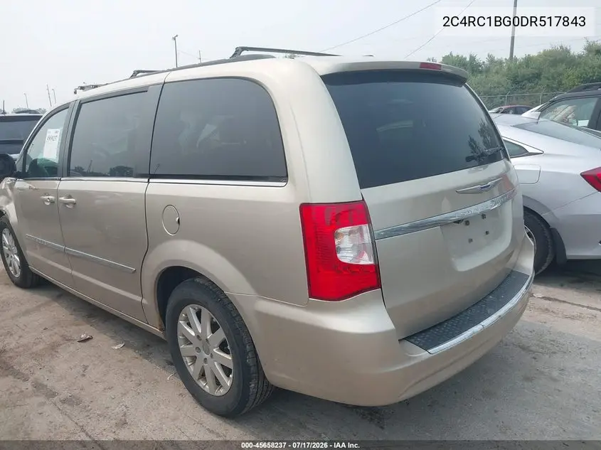 2013 Chrysler Town & Country Touring VIN: 2C4RC1BG0DR517843 Lot: 45658237