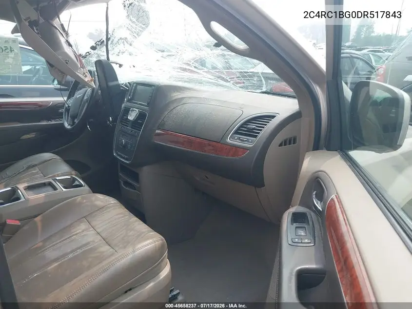 2013 Chrysler Town & Country Touring VIN: 2C4RC1BG0DR517843 Lot: 45658237