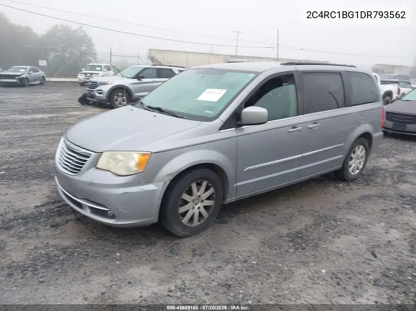 2013 Chrysler Town & Country Touring VIN: 2C4RC1BG1DR793562 Lot: 45669160