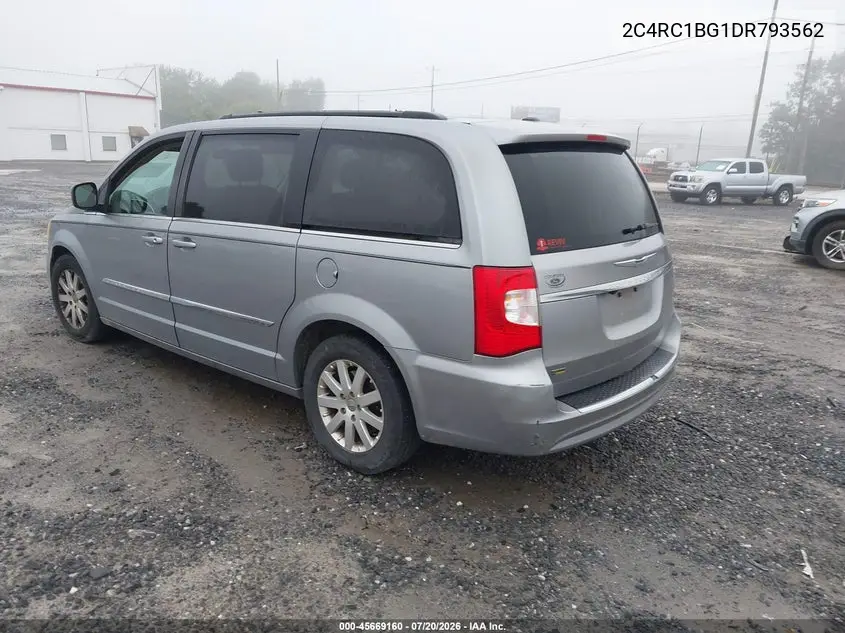 2013 Chrysler Town & Country Touring VIN: 2C4RC1BG1DR793562 Lot: 45669160