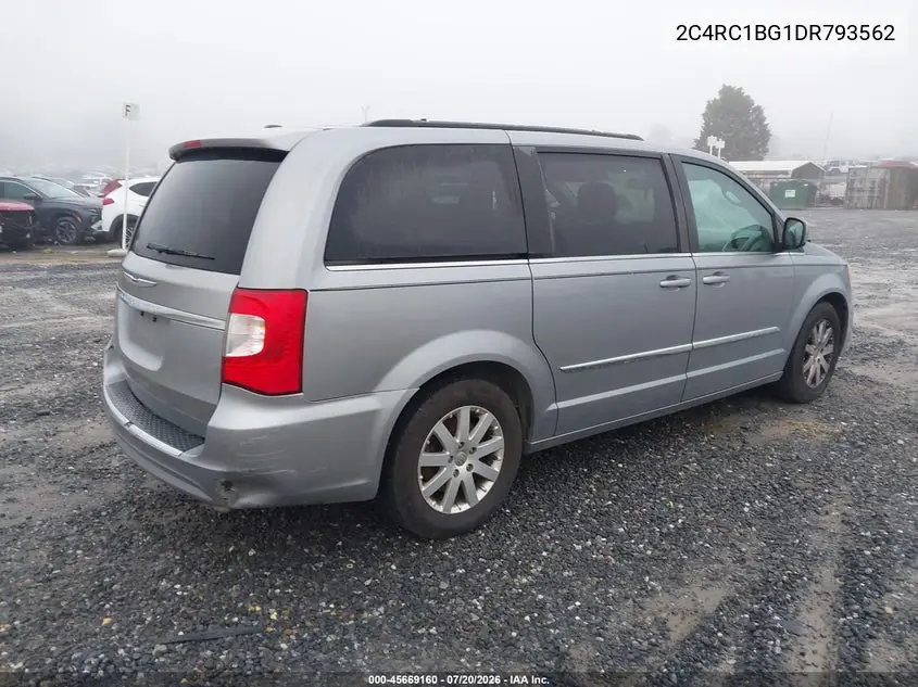 2013 Chrysler Town & Country Touring VIN: 2C4RC1BG1DR793562 Lot: 45669160