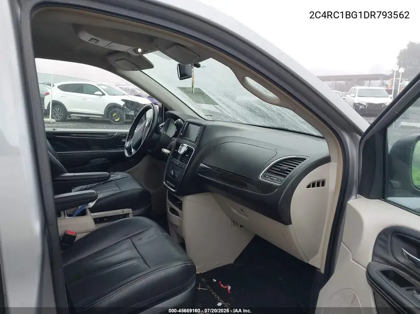 2013 Chrysler Town & Country Touring VIN: 2C4RC1BG1DR793562 Lot: 45669160