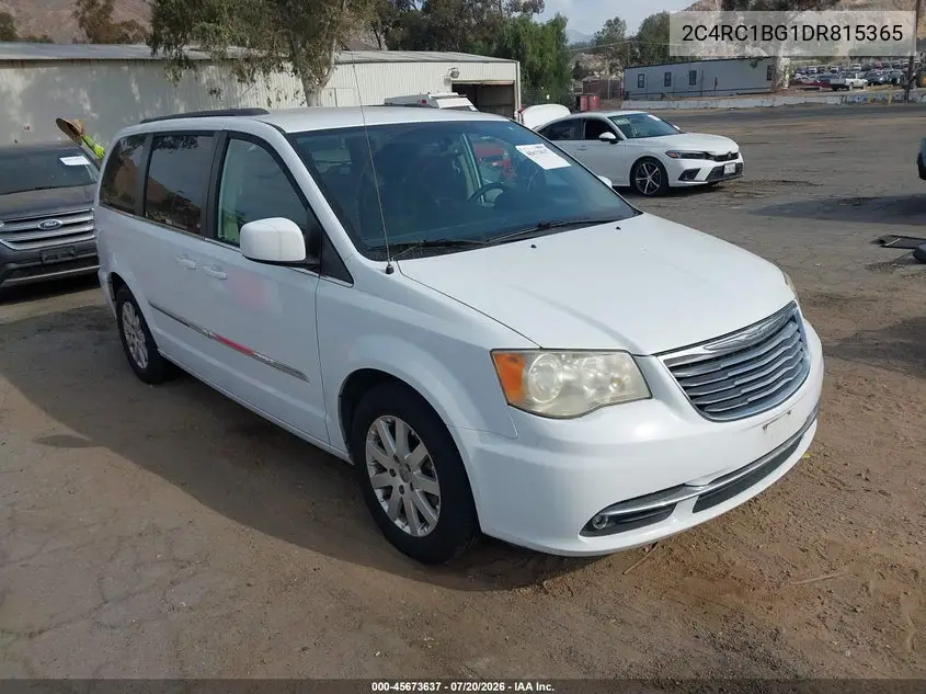2013 Chrysler Town & Country Touring VIN: 2C4RC1BG1DR815365 Lot: 45673637