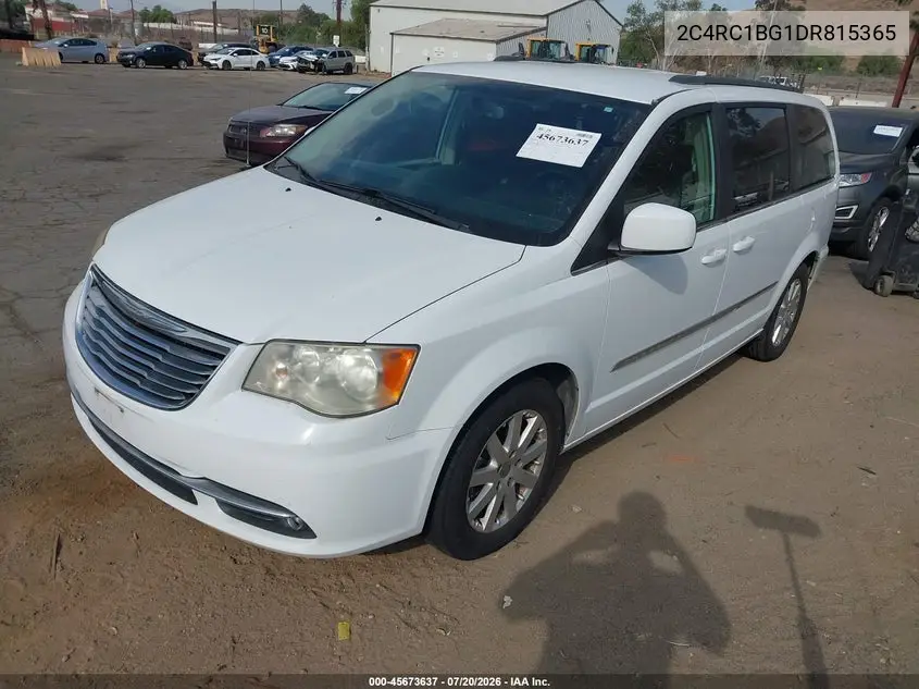 2013 Chrysler Town & Country Touring VIN: 2C4RC1BG1DR815365 Lot: 45673637