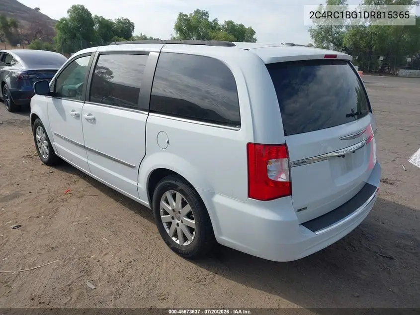 2013 Chrysler Town & Country Touring VIN: 2C4RC1BG1DR815365 Lot: 45673637