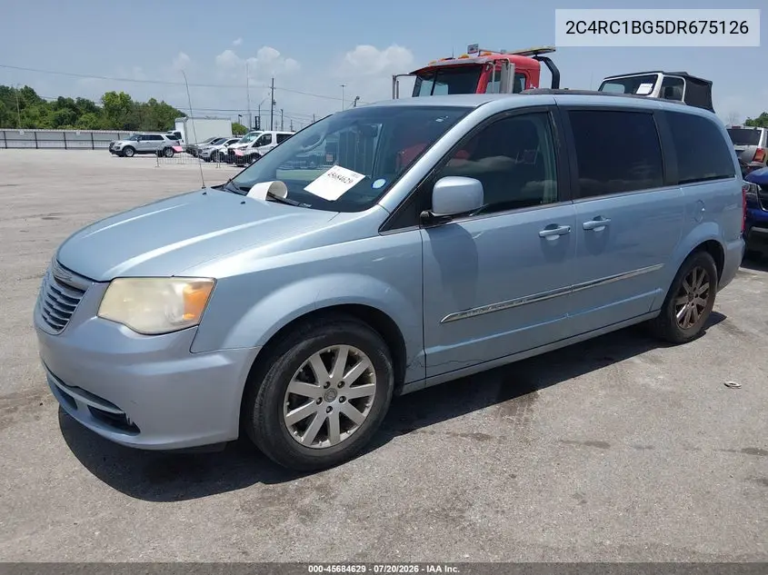 2013 Chrysler Town & Country Touring VIN: 2C4RC1BG5DR675126 Lot: 45684629