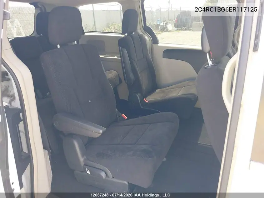 2014 Chrysler Town & Country Touring VIN: 2C4RC1BG6ER117125 Lot: 12657248