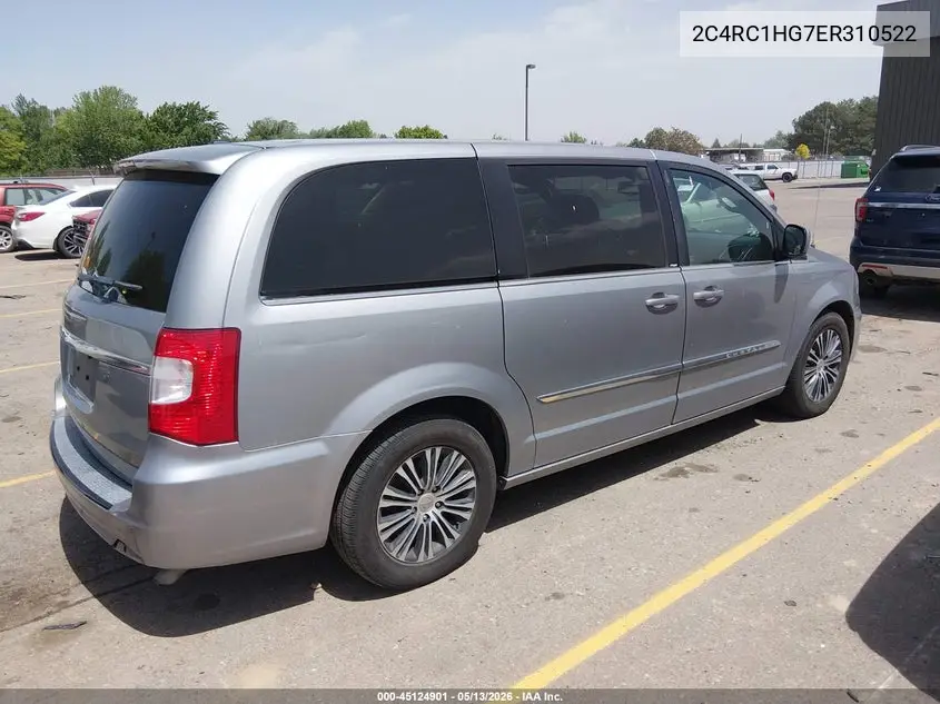 2014 Chrysler Town & Country S VIN: 2C4RC1HG7ER310522 Lot: 45124901