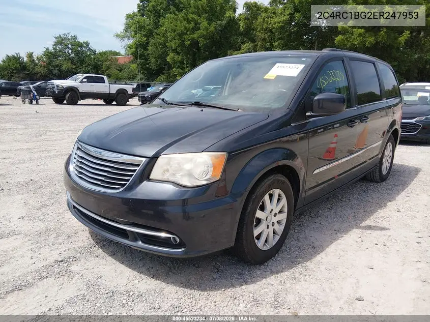 2014 Chrysler Town & Country Touring VIN: 2C4RC1BG2ER247953 Lot: 45523234