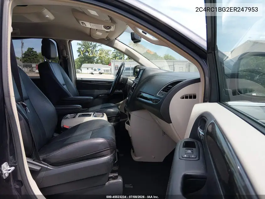 2014 Chrysler Town & Country Touring VIN: 2C4RC1BG2ER247953 Lot: 45523234