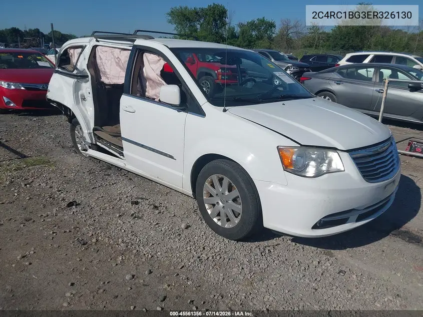 2014 Chrysler Town & Country Touring VIN: 2C4RC1BG3ER326130 Lot: 45561356