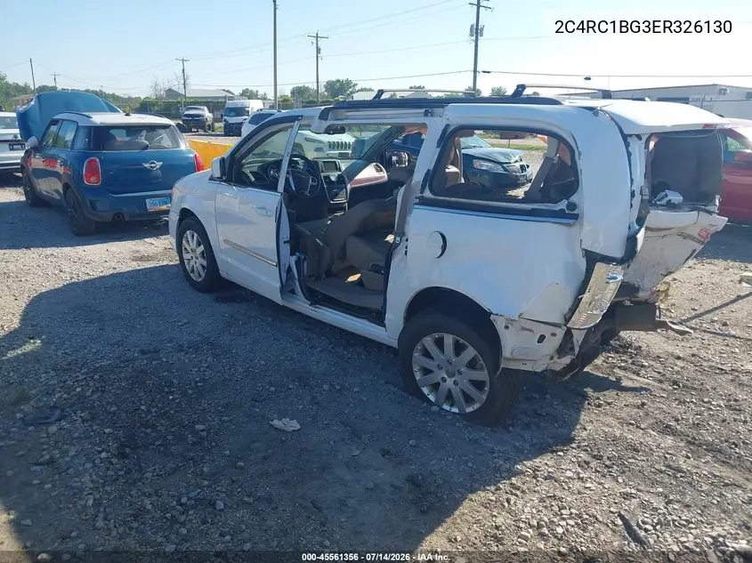 2014 Chrysler Town & Country Touring VIN: 2C4RC1BG3ER326130 Lot: 45561356