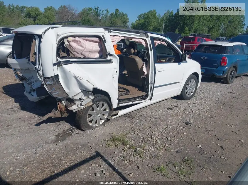 2014 Chrysler Town & Country Touring VIN: 2C4RC1BG3ER326130 Lot: 45561356