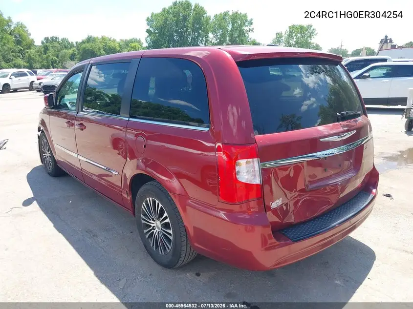 2014 Chrysler Town & Country S VIN: 2C4RC1HG0ER304254 Lot: 45564532