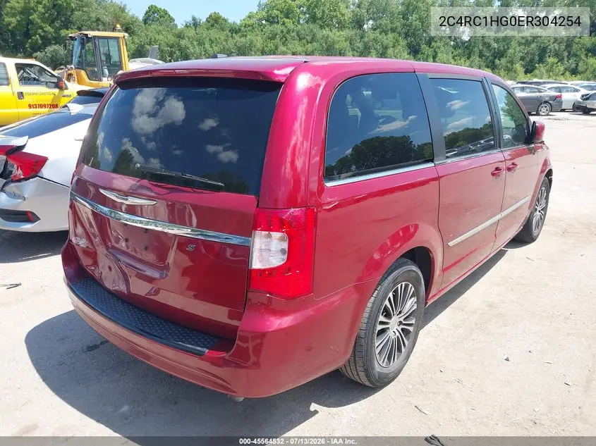 2014 Chrysler Town & Country S VIN: 2C4RC1HG0ER304254 Lot: 45564532