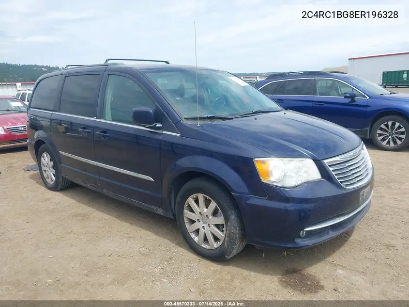 2014 Chrysler Town & Country Touring VIN: 2C4RC1BG8ER196328 Lot: 45570333