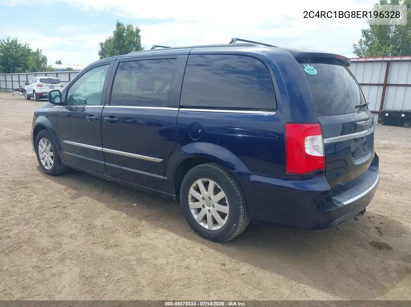 2014 Chrysler Town & Country Touring VIN: 2C4RC1BG8ER196328 Lot: 45570333