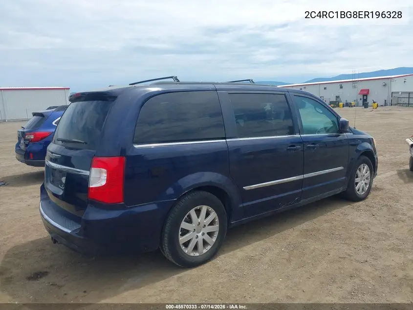 2014 Chrysler Town & Country Touring VIN: 2C4RC1BG8ER196328 Lot: 45570333