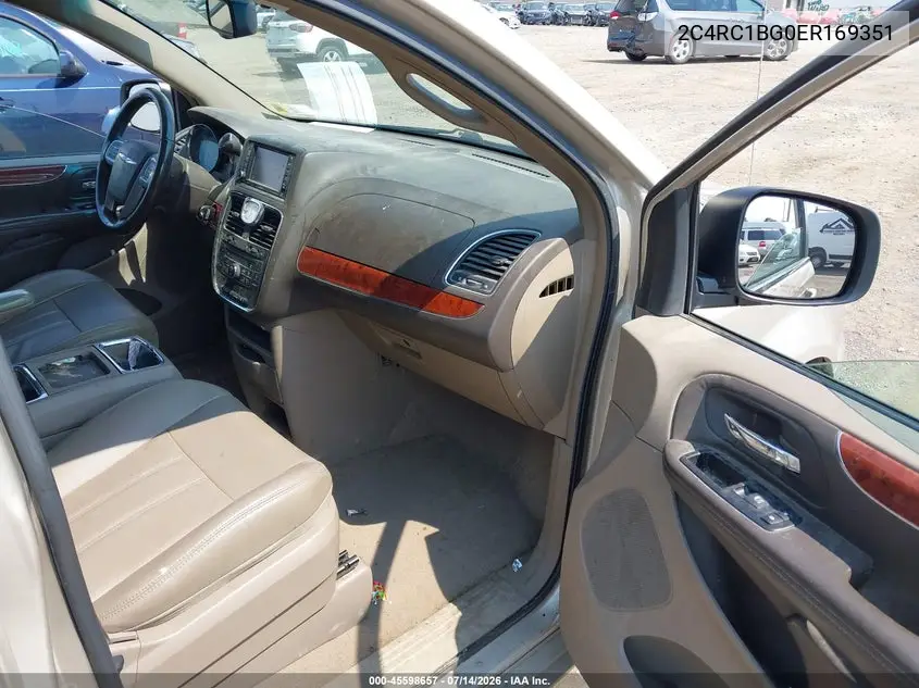 2014 Chrysler Town & Country Touring VIN: 2C4RC1BG0ER169351 Lot: 45598657
