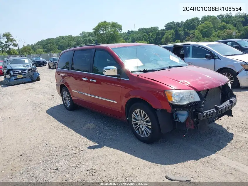 2014 Chrysler Town & Country Touring-L VIN: 2C4RC1CG8ER108554 Lot: 45598878