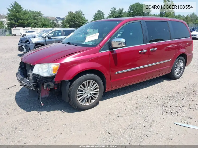 2014 Chrysler Town & Country Touring-L VIN: 2C4RC1CG8ER108554 Lot: 45598878