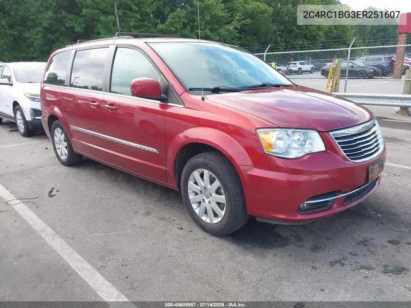 2014 Chrysler Town & Country Touring VIN: 2C4RC1BG3ER251607 Lot: 45605957
