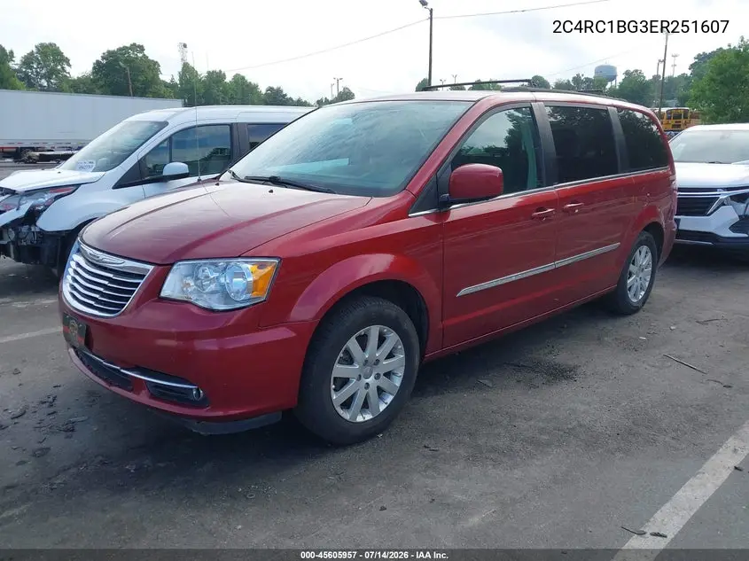 2014 Chrysler Town & Country Touring VIN: 2C4RC1BG3ER251607 Lot: 45605957