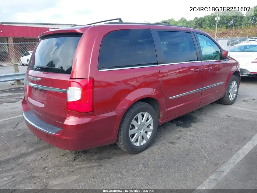 2014 Chrysler Town & Country Touring VIN: 2C4RC1BG3ER251607 Lot: 45605957