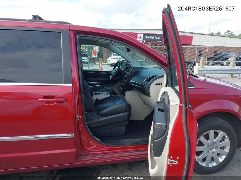 2014 Chrysler Town & Country Touring VIN: 2C4RC1BG3ER251607 Lot: 45605957