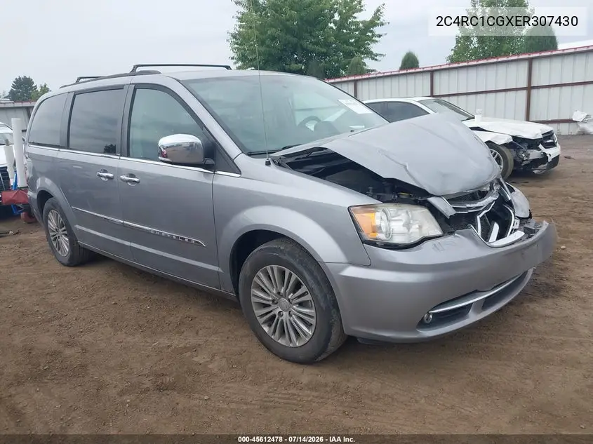 2014 Chrysler Town & Country Touring-L VIN: 2C4RC1CGXER307430 Lot: 45612478