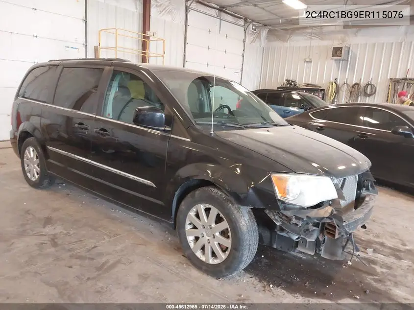 2014 Chrysler Town & Country Touring VIN: 2C4RC1BG9ER115076 Lot: 45612965
