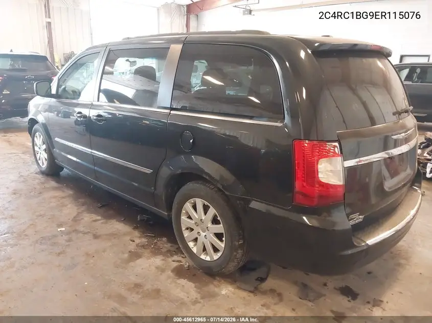 2014 Chrysler Town & Country Touring VIN: 2C4RC1BG9ER115076 Lot: 45612965
