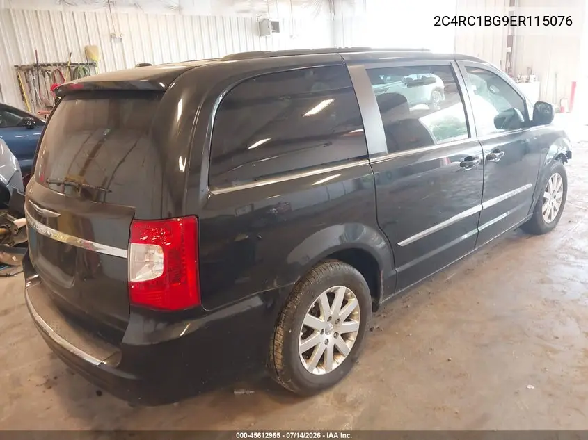 2014 Chrysler Town & Country Touring VIN: 2C4RC1BG9ER115076 Lot: 45612965
