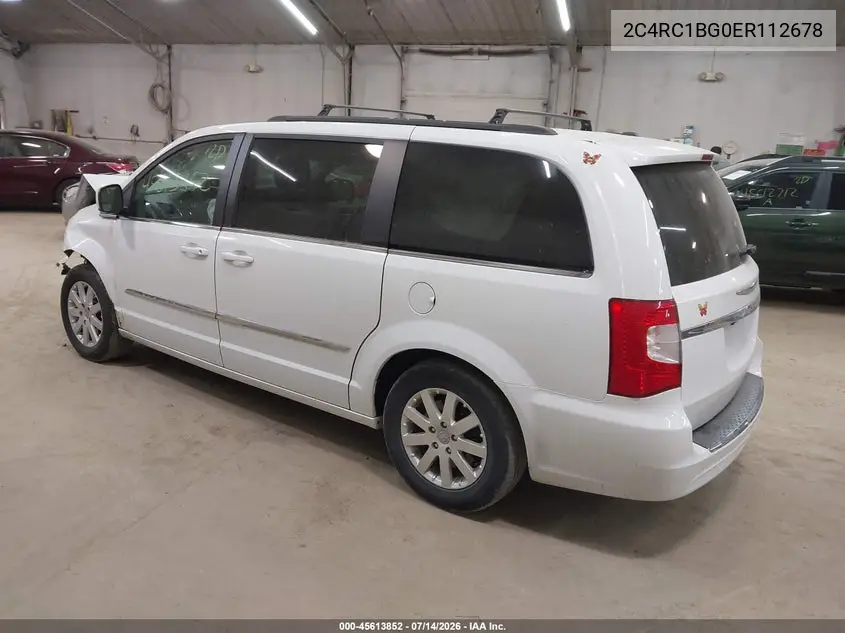 2014 Chrysler Town & Country Touring VIN: 2C4RC1BG0ER112678 Lot: 45613852