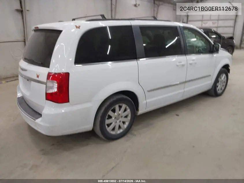 2014 Chrysler Town & Country Touring VIN: 2C4RC1BG0ER112678 Lot: 45613852
